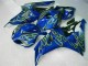 Carénage Moto CBR 1000 RR 2006-2007 - Jaune Flamme Bleu Vente en Gros Carénage Moto CBR 1000 RR 2006-2007 - Jaune Flamme Bleu Vente en Gros