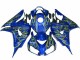 Carénage Moto CBR 1000 RR 2006-2007 - Jaune Flamme Bleu Vente en Gros Carénage Moto CBR 1000 RR 2006-2007 - Jaune Flamme Bleu Vente en Gros