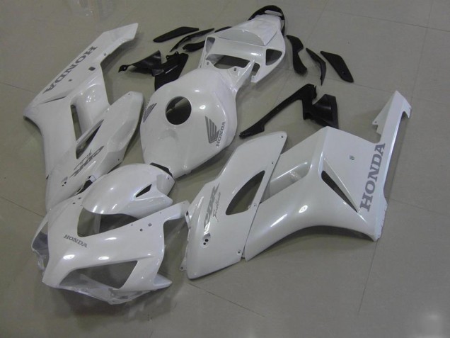 Carénage Moto CBR 1000 RR 2006-2007 - Blanc avec Argent Décalque Vente en Gros Carénage Moto CBR 1000 RR 2006-2007 - Blanc avec Argent Décalque Vente en Gros