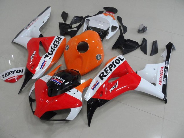 Carénage Moto CBR 1000 RR 2006-2007 - Noir Rouge Blanc Repsol Vente en Gros