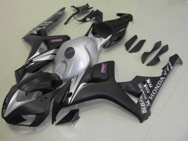 Carénage Moto CBR 1000 RR 2006-2007 - Noir Mat Argent Vente en Gros Carénage Moto CBR 1000 RR 2006-2007 - Noir Mat Argent Vente en Gros