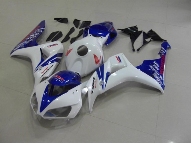 Carénage Moto CBR 1000 RR 2006-2007 - Blanc Nacré Bleu Vente en Gros