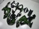 Carénage Moto ZX10R 2006-2007 - Noir Vert Flamme Vente en Gros Carénage Moto ZX10R 2006-2007 - Noir Vert Flamme Vente en Gros