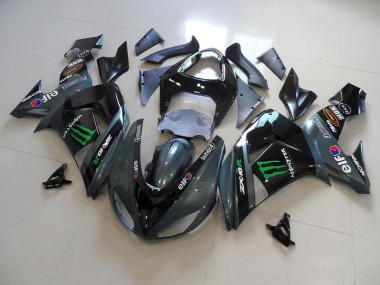 Carénage Moto ZX10R 2006-2007 - Gris Monster Vente en Gros