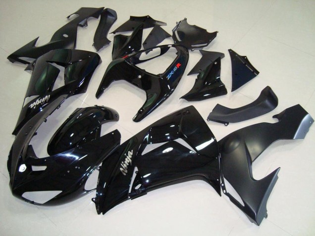 Carénage Moto ZX10R 2006-2007 - Noir Noir Mat Vente en Gros Carénage Moto ZX10R 2006-2007 - Noir Noir Mat Vente en Gros