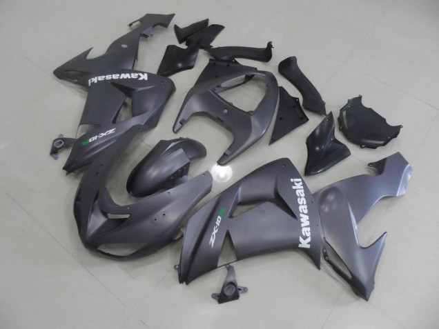 Carénage Moto ZX10R 2006-2007 - Gris avec Blanc Décalque Vente en Gros Carénage Moto ZX10R 2006-2007 - Gris avec Blanc Décalque Vente en Gros