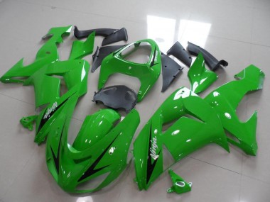 Carénage Moto ZX10R 2006-2007 - Vert Noir Arrow Vente en Gros