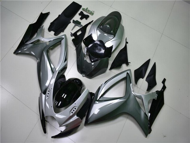 Carénages Moto GSXR 600 / 750 K6 2006-2007 - Argent Gris Vente en Gros Carénages Moto GSXR 600 / 750 K6 2006-2007 - Argent Gris Vente en Gros