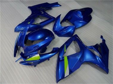 Carrosserie Moto GSXR 600 / 750 K6 2006-2007 - Bleu Vente en Gros