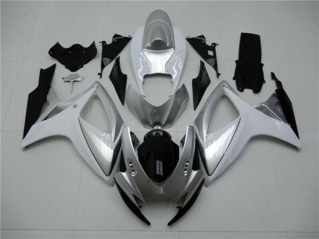 Carénages Moto GSXR 600 / 750 K6 2006-2007 - Argent Vente en Gros Carénages Moto GSXR 600 / 750 K6 2006-2007 - Argent Vente en Gros