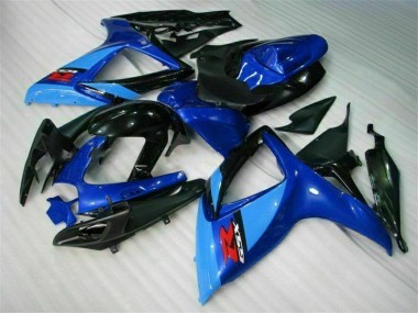 Carénage Moto de Rechange GSXR 600 / 750 K6 2006-2007 - Bleu Vente en Gros