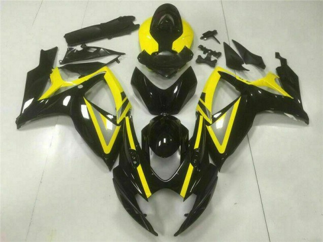 Carénage Moto ABS GSXR 600 / 750 K6 2006-2007 - Noir Vente en Gros Carénage Moto ABS GSXR 600 / 750 K6 2006-2007 - Noir Vente en Gros