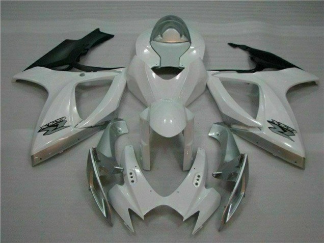 Carénage Moto GSXR 600 / 750 K6 2006-2007 - Blanc Argent Vente en Gros Carénage Moto GSXR 600 / 750 K6 2006-2007 - Blanc Argent Vente en Gros