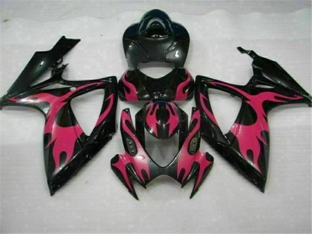 Carénage Moto GSXR 600 / 750 K6 2006-2007 - Noir Vente en Gros Carénage Moto GSXR 600 / 750 K6 2006-2007 - Noir Vente en Gros