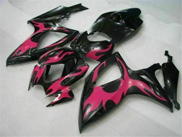 Carrosserie Moto GSXR 600 / 750 K6 2006-2007 - Noir Vente en Gros Carrosserie Moto GSXR 600 / 750 K6 2006-2007 - Noir Vente en Gros