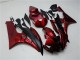 Carénages Moto R6 2006-2007 - Rouge Noir Vente en Gros Carénages Moto R6 2006-2007 - Rouge Noir Vente en Gros