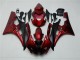Carénages Moto R6 2006-2007 - Rouge Noir Vente en Gros Carénages Moto R6 2006-2007 - Rouge Noir Vente en Gros
