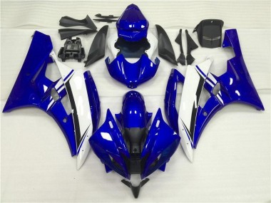 Carénage Moto R6 2006-2007 - Bleu Blanc Vente en Gros