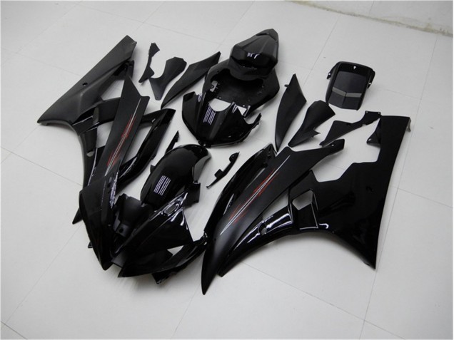 Carénage Moto R6 2006-2007 - Brillant Noir Mat Vente en Gros Carénage Moto R6 2006-2007 - Brillant Noir Mat Vente en Gros