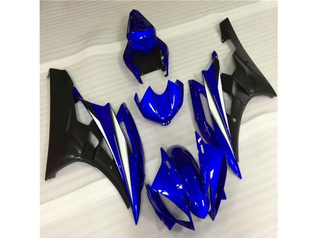 Kit Carénages Motos Complet R6 2006-2007 - Bleu Noir Vente en Gros Kit Carénages Motos Complet R6 2006-2007 - Bleu Noir Vente en Gros
