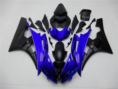 Carénages Moto & Carrosserie R6 2006-2007 - Bleu Noir Vente en Gros