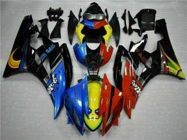Carénage Moto R6 2006-2007 - Jaune Bleu Rouge Vente en Gros
