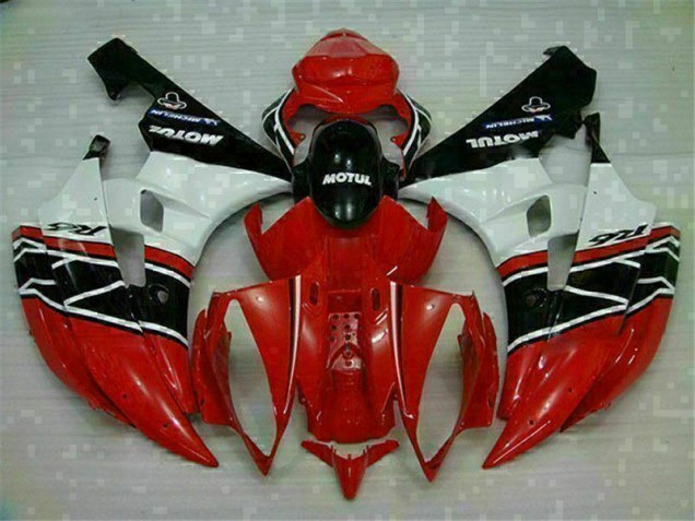 Carénage Moto de Rechange R6 2006-2007 - Rouge Blanc Vente en Gros