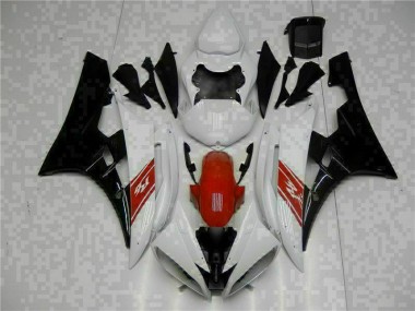 Carrosserie Moto R6 2006-2007 - Blanc Noir Vente en Gros