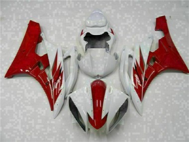Carrosserie Moto R6 2006-2007 - Rouge Blanc Vente en Gros