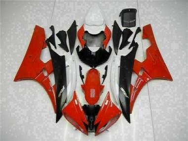 Carénage Moto R6 2006-2007 - Rouge Noir Vente en Gros