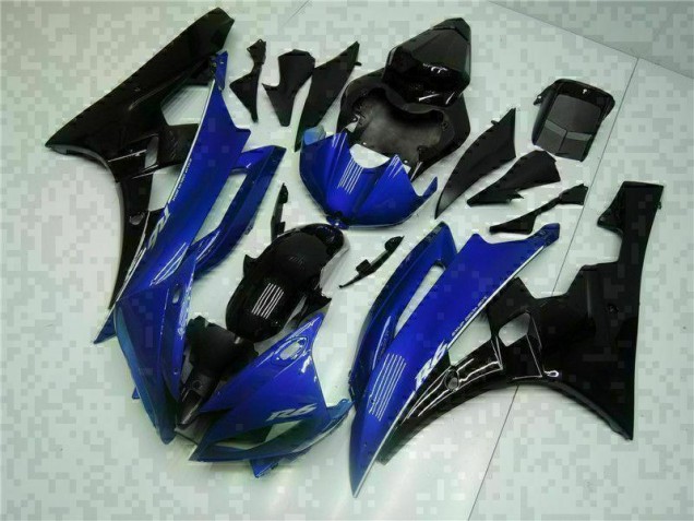 Carrosserie Moto R6 2006-2007 - Bleu Noir Vente en Gros Carrosserie Moto R6 2006-2007 - Bleu Noir Vente en Gros
