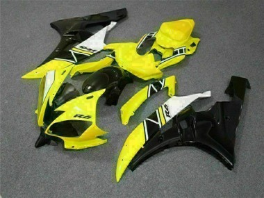 Kit Carénages Motos & Plastique R6 2006-2007 - Jaune Vente en Gros