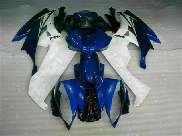 Carrosserie Moto R6 2006-2007 - Blanc Bleu Vente en Gros Carrosserie Moto R6 2006-2007 - Blanc Bleu Vente en Gros