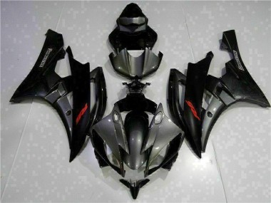 Carénages Moto R6 2006-2007 - Gris Noir Vente en Gros