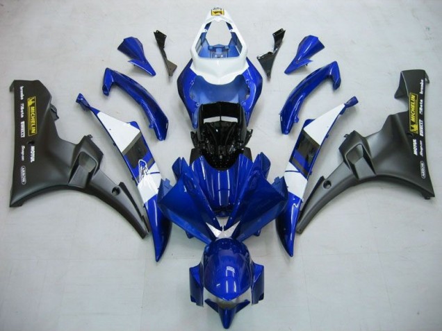 Kit Carénages Motos R6 2006-2007 - Bleu Noir Vente en Gros Kit Carénages Motos R6 2006-2007 - Bleu Noir Vente en Gros