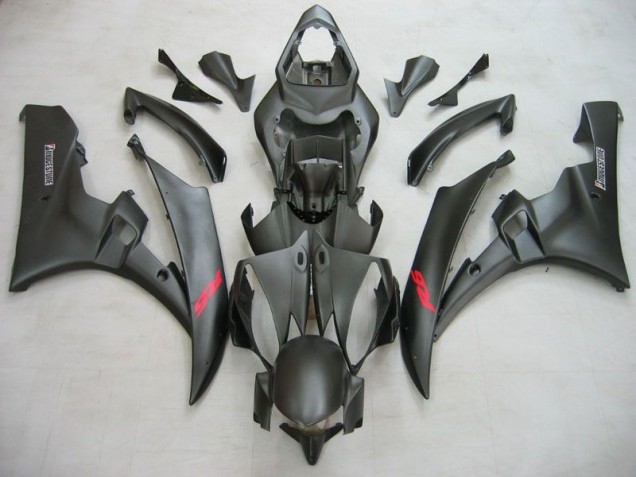 Carénages Moto R6 2006-2007 - Noir Mat Vente en Gros Carénages Moto R6 2006-2007 - Noir Mat Vente en Gros