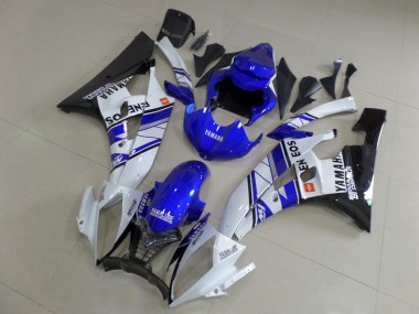 Carénage Moto R6 2006-2007 - Bleu Bleu Blanc ENEOS Vente en Gros