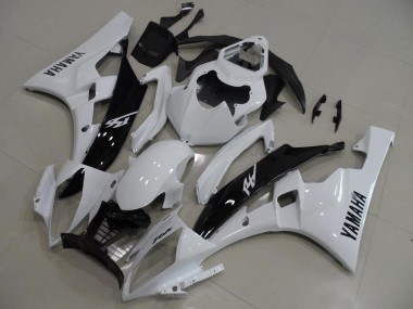 Carénage Moto R6 2006-2007 - Blanc et Noir Vente en Gros