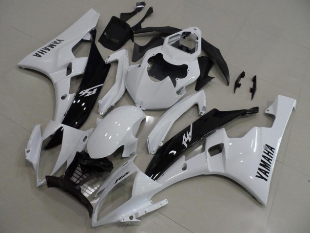 Carénage Moto R6 2006-2007 - Blanc et Noir Vente en Gros Carénage Moto R6 2006-2007 - Blanc et Noir Vente en Gros