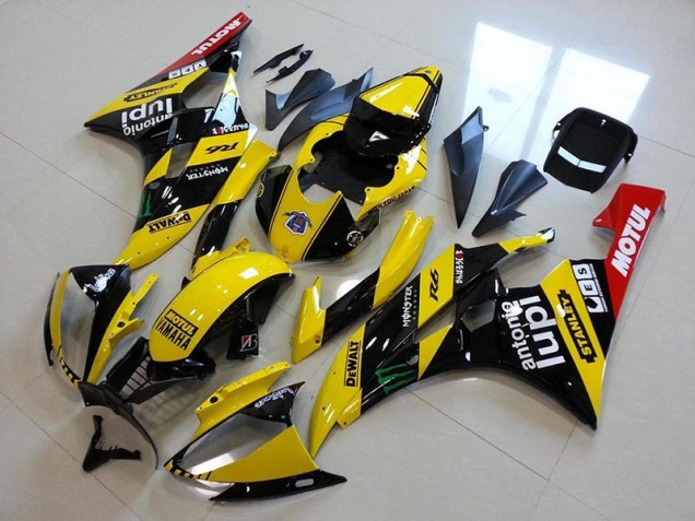 Carénage Moto R6 2006-2007 - Jaune Monster Lupi Vente en Gros Carénage Moto R6 2006-2007 - Jaune Monster Lupi Vente en Gros