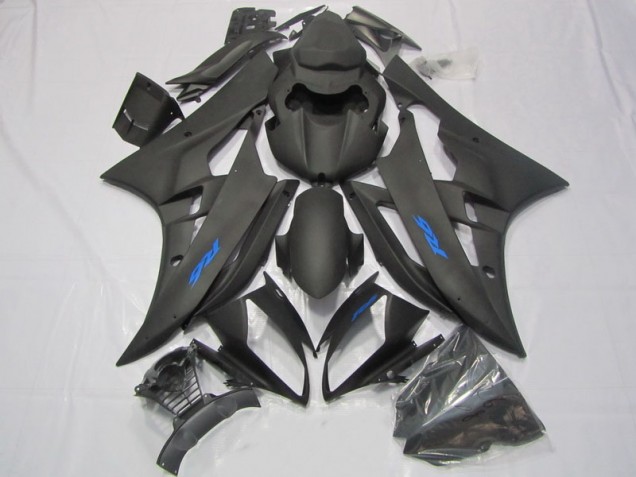 Carénage Moto R6 2006-2007 - Noir Bleu Décalque Vente en Gros Carénage Moto R6 2006-2007 - Noir Bleu Décalque Vente en Gros