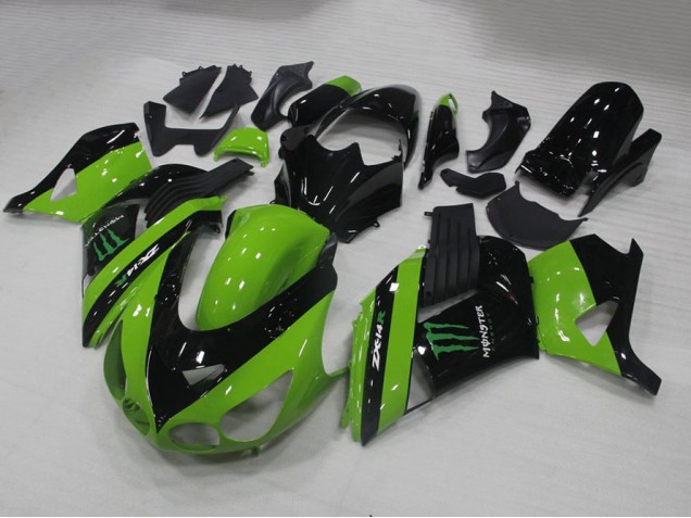 Carénage Moto ZX14R ZZR 1400 2006-2011 - Vert Monster Vente en Gros Carénage Moto ZX14R ZZR 1400 2006-2011 - Vert Monster Vente en Gros