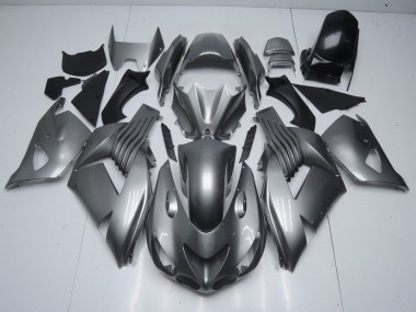 Carénage Moto ZX14R ZZR 1400 2006-2011 - Brillant Gris Vente en Gros