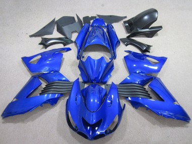 Carénages Moto ZX14R ZZR 1400 2006-2011 - Bleu Vente en Gros
