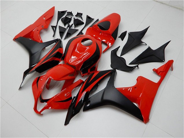 Carrosserie Moto CBR 600 RR 2007-2008 - Noir Rouge Vente en Gros Carrosserie Moto CBR 600 RR 2007-2008 - Noir Rouge Vente en Gros
