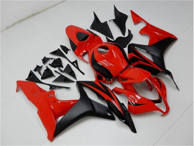 Carrosserie Moto CBR 600 RR 2007-2008 - Noir Rouge Vente en Gros Carrosserie Moto CBR 600 RR 2007-2008 - Noir Rouge Vente en Gros