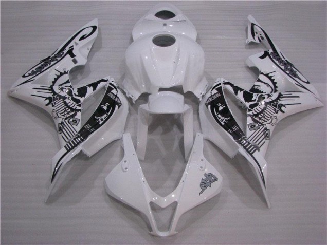 Carénages Moto CBR 600 RR 2007-2008 - Noir Blanc Vente en Gros