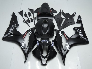 Carénage Moto CBR 600 RR 2007-2008 - Noir Mat Repsol Vente en Gros