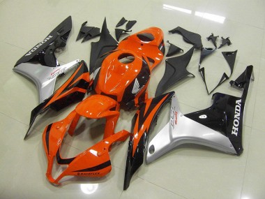 Carénages Moto CBR 600 RR 2007-2008 - Orange Argent Noir Vente en Gros