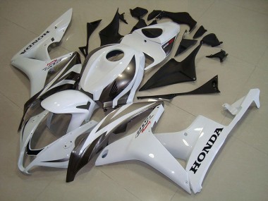 Carénage Moto CBR 600 RR 2007-2008 - Blanc Argent Vente en Gros